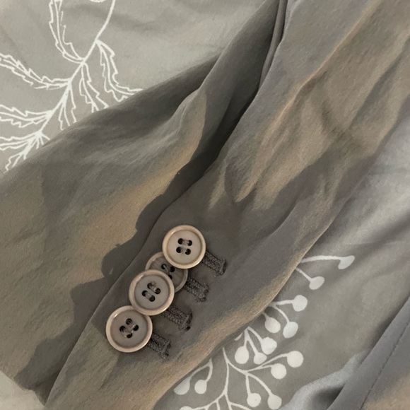 Gray Women's Blazer - Picture 3 of 4